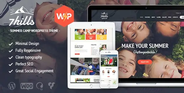 30 Best Camping WordPress Themes - Bring Your Outdoor Business Online Seven Hills