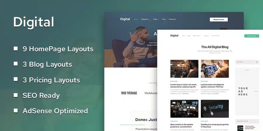 Elementor Themes - Which Themes Work Best with Elementor? digital - premium wordpress themes