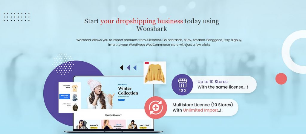 10+ Game-changing WooCommerce Dropshipping Plugins in 2026 wooshark dropshipping plugin