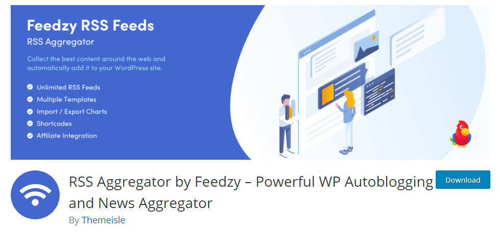 5 Best WordPress RSS Feed Plugins - Free & Paid Feedzy RSS Feeds WordPress RSS Feed Plugin