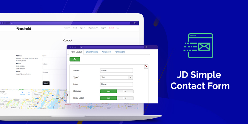 JD Simple Contact Form The Best Joomla Contact Forms Extensions