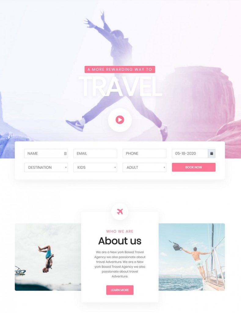 Introducing FREE Tourism Joomla Template Kit for JD Builder Pro