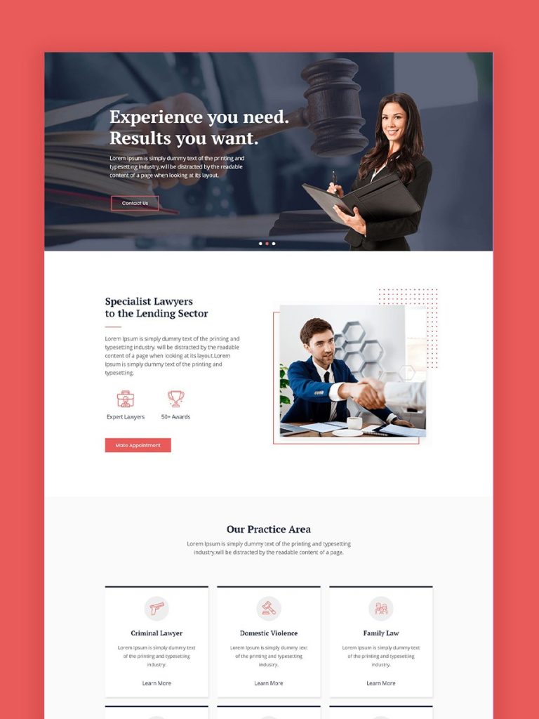 Introducing Free Law Firm Joomla Template Kit in JD Builder Pro