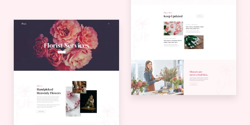 Home page Introducing FREE Florist Joomla Template Kit for JD Builder Pro