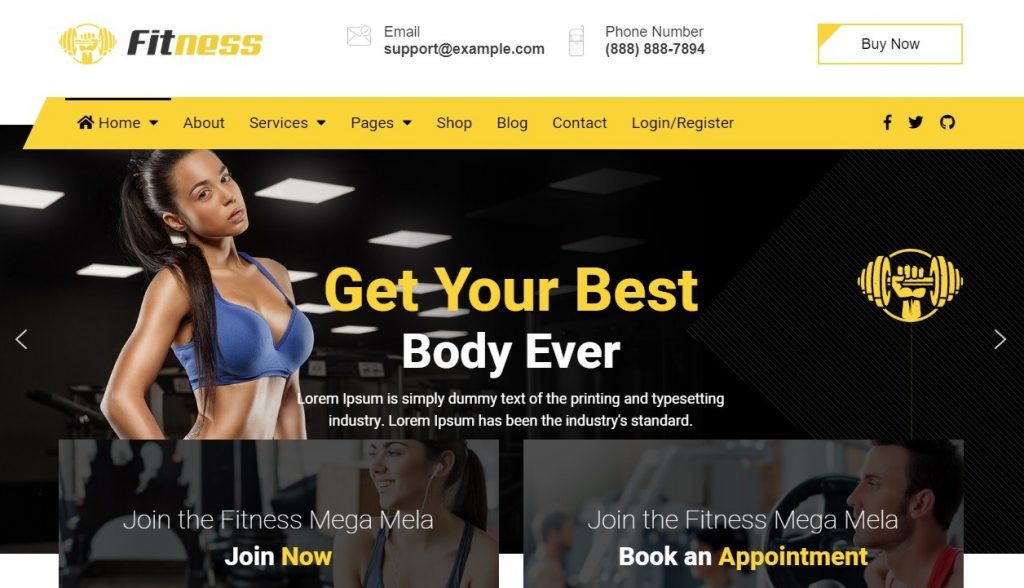 JD Fitness eCommerce Joomla Template Freemium eCommerce Joomla Templates - Setup Your Online Shop in Minutes