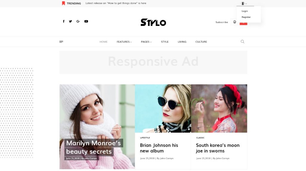 How To Setup a Fashion Magazine Type Blog along with an Online Store