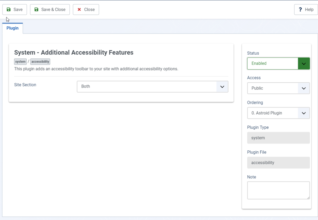 Joomla 4 Accessibility - How to Enable Accessibility Feature in Joomla