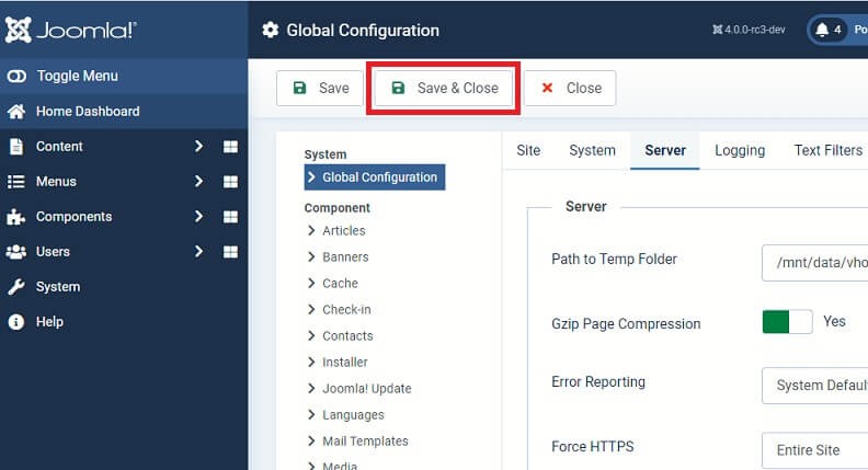 How to Enable GZip Compression in Joomla 4? How to Enable GZip Compression in Joomla 4?