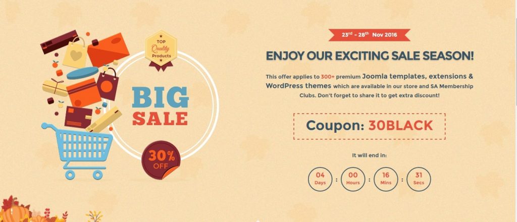 Best Joomla Black Friday Deals Best Joomla Black Friday Deals