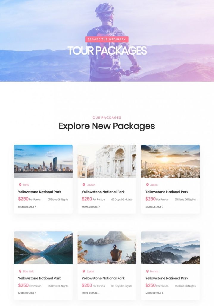 Introducing FREE Tourism Joomla Template Kit for JD Builder Pro