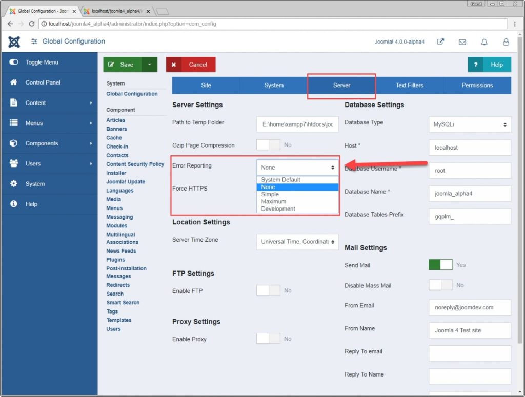 How to Enable Debug and Error Reporting in Joomla 4 and What Does it do?