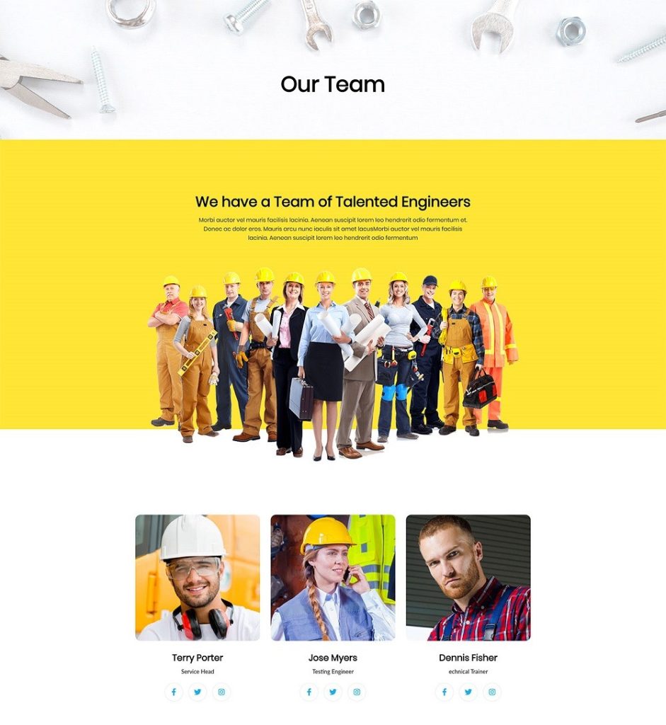 Introducing Handyman Template - Free Handyman Website Template Kit for JD Builder Pro