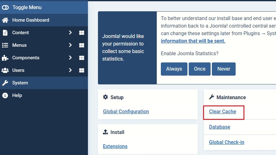 How to Enable Cache in Joomla 4? How to Enable Cache in Joomla 4?