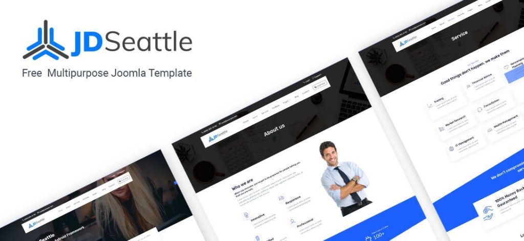 Releasing Another Free Joomla Template - JD Seattle - Free Multipurpose Template Another Free Joomla Template - JD Seattle