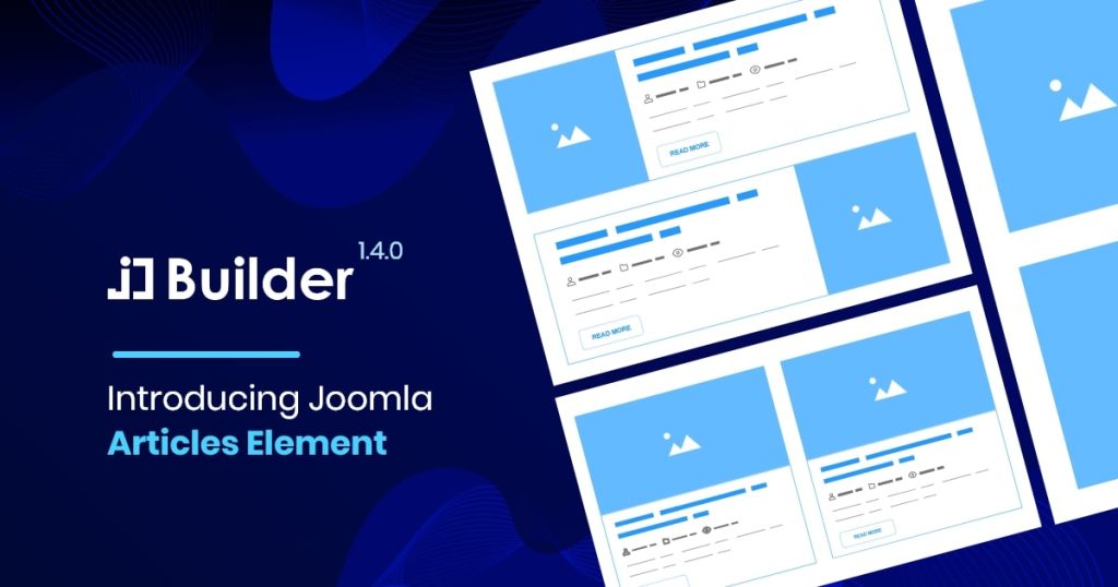 Introducing Joomla Articles Element in JD Builder Joomla Articles Element in JD Builder