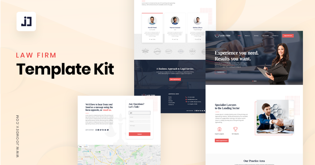Introducing Free Law Firm Joomla Template Kit in JD Builder Pro Free Law Firm Joomla Template Kit in JD Builder Pro