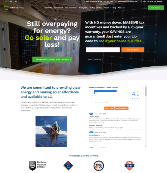 How JoomDev Transformed The New Utility's Website into a Sustainable Showcase