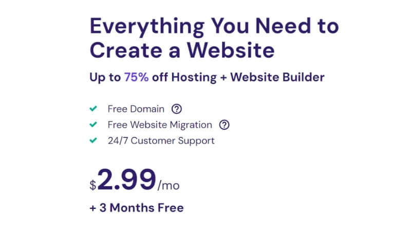 hostinger web hosting
