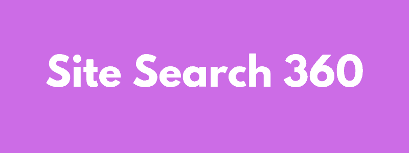 10 Adorable Wordpress Search Plugins To Improve Your Site Site Search 360 plugin